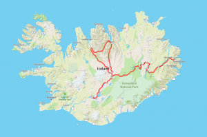 GPX roadtrip off-road moto Islande