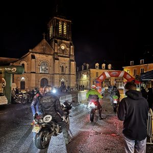 Rallye de la Sarthe 2024, Arrivée nocturne boucle de nuit, Pierre-Emmanuel BOURGOUIN, KTM 1290 Super adventure
